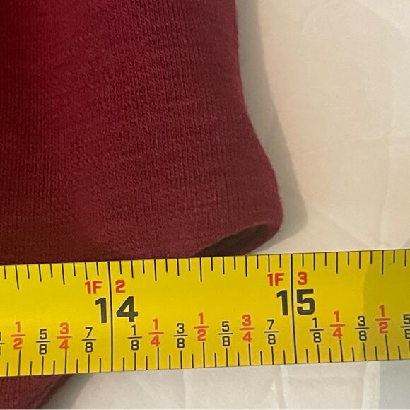 J Crew Brick Red Fit & Flare Career Office To Date Night  Dress Size XS - Picture 10 of 12